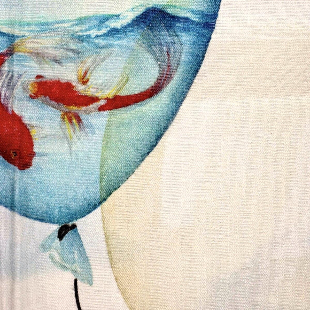 ''Balloons water' hør viskestykker' - Viskestykker by Rune-Jakobsen Design